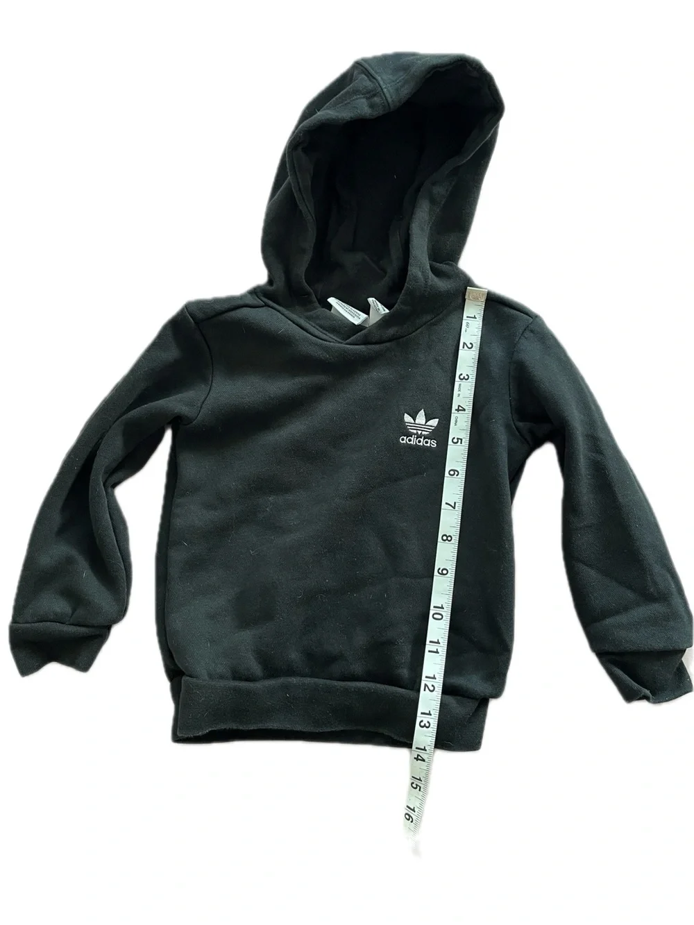 adidas Kids Black Hooded Sweatshirt & Cargo Joggers Girls 3T
